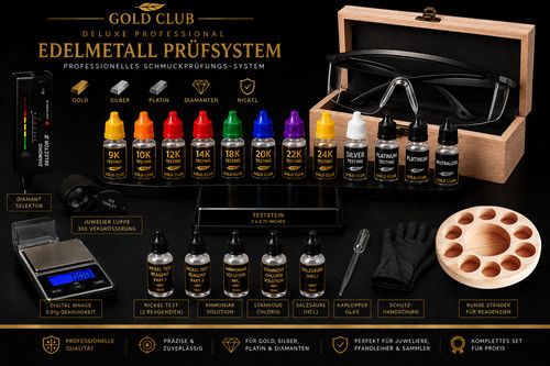Profi gold test kit - gold,