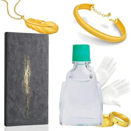 Gold tester set - gold,
