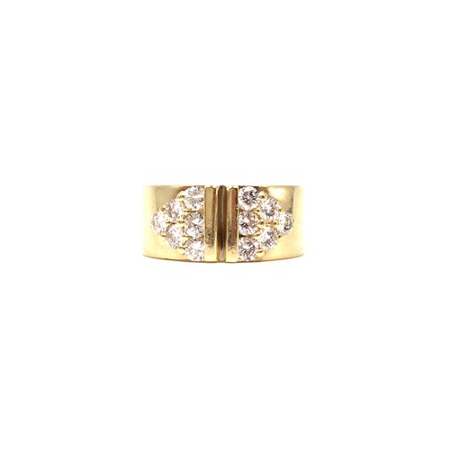 18kt gelbgold ring 750 - gelbgold,
